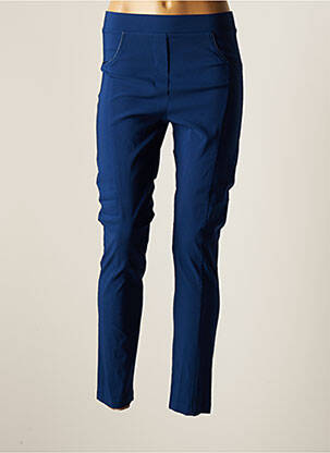 Pantalon slim bleu HALOGENE pour femme