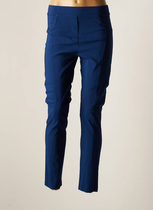 Pantalon slim bleu HALOGENE pour femme