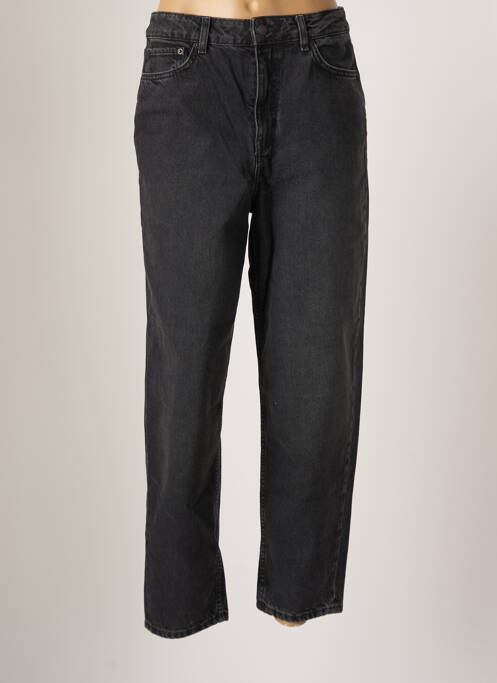 Jean coupe Mom noir JJXX pour femme