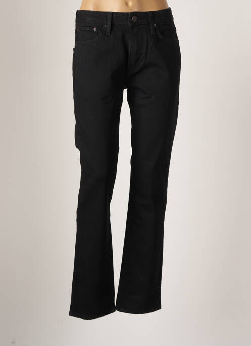 Jeans coupe droite noir JACK & JONES pour homme