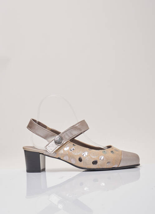 Sandales/Nu pieds beige JMG HOUCKE pour femme