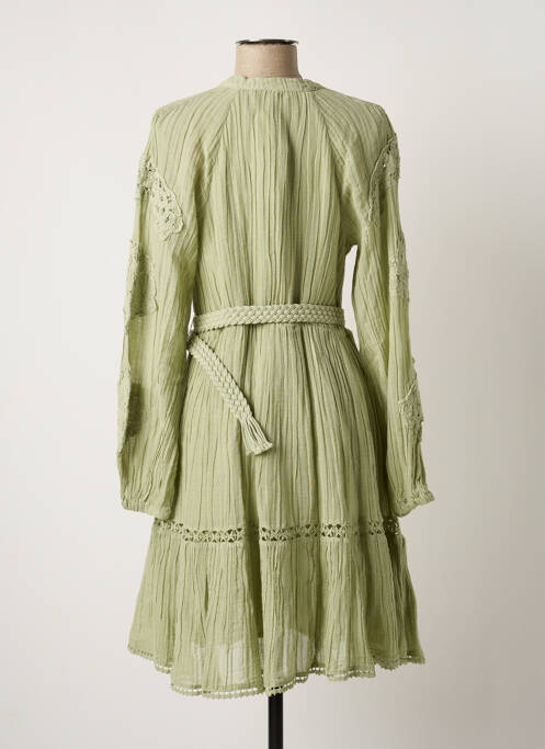 Robe mi-longue vert GUESS pour femme