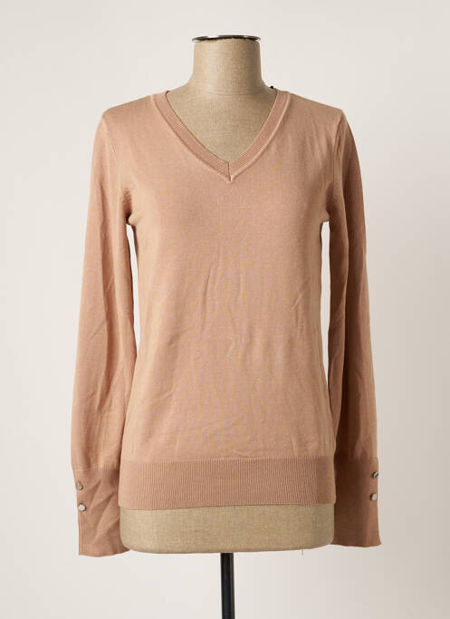 Pull beige GUESS pour femme