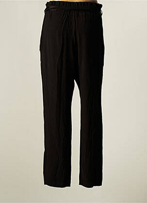 Pantalon droit stretch taille normale noir SESSUN femme