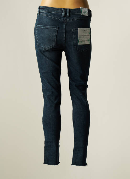 Jeans coupe slim bleu GUESS pour femme
