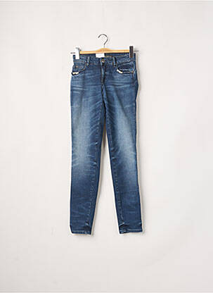 Jeans coupe slim slim taille normale bleu GUESS femme