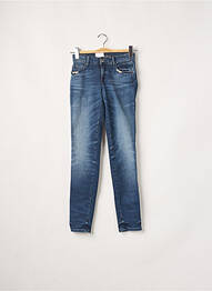 Jeans coupe slim slim taille normale bleu GUESS femme