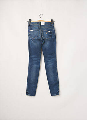 Jeans coupe slim slim taille normale bleu GUESS femme