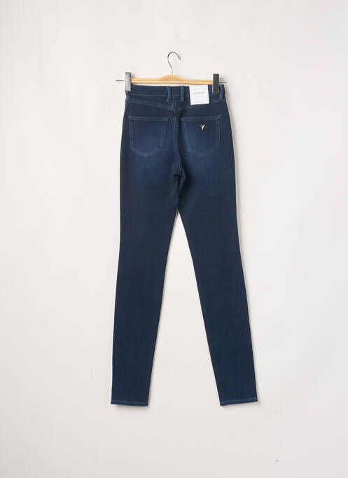 Jeans coupe slim bleu GUESS pour femme