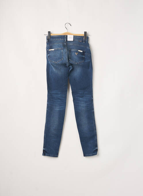 Jeans coupe slim bleu GUESS pour femme