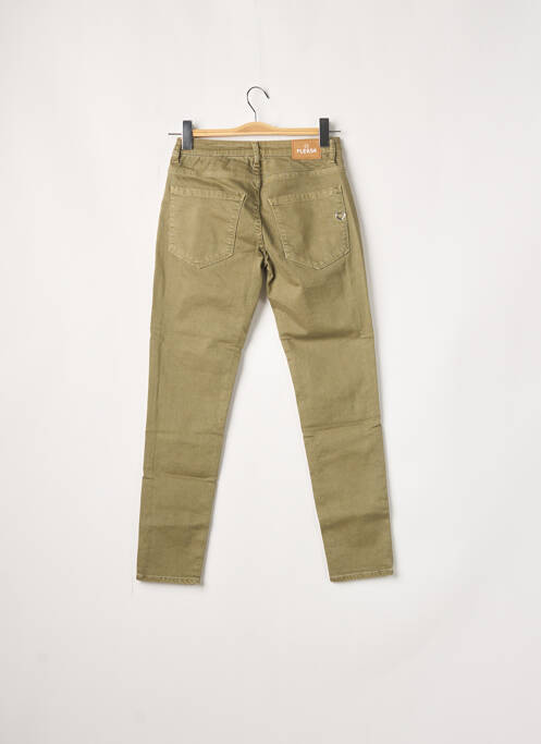 Pantalon slim vert PLEASE pour femme
