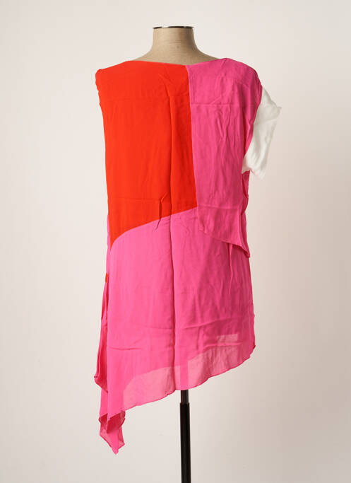 Robe courte rose ELISA CAVALETTI pour femme