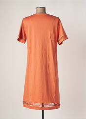 Chemise de nuit orange CANAT pour femme seconde vue