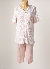 Pyjama orange CANAT pour femme seconde vue