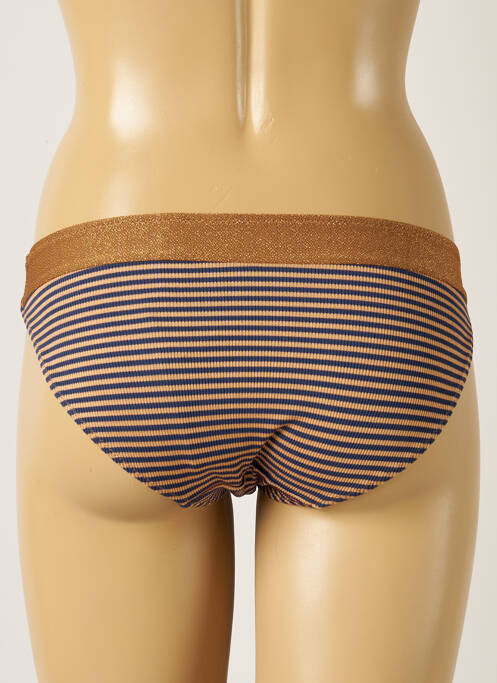 Bas de maillot de bain marron MARIE JO pour femme