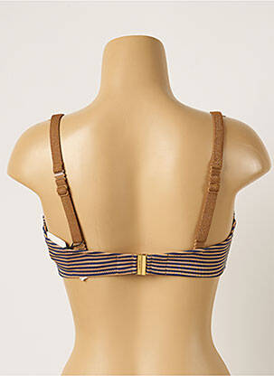 Haut de maillot de bain stretch haut soutien-gorge emboitant marron MARIE JO femme