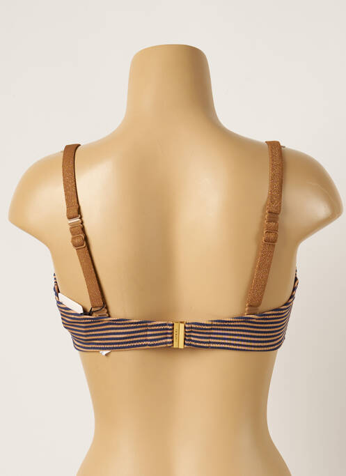 Haut de maillot de bain marron MARIE JO pour femme