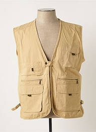 Veste casual coupe droite beige PETER COFOX femme