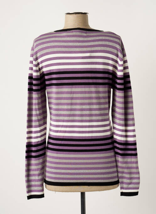 Gilet manches longues violet COUTURE pour femme