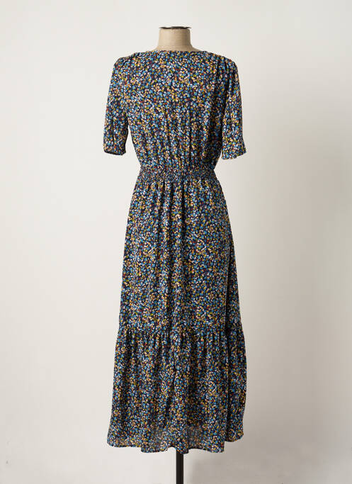 Robe longue bleu MARINA V pour femme