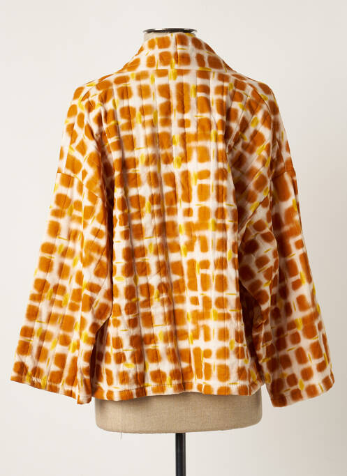 Veste casual orange KACY pour femme