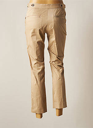 Pantalon 7/8 taille haute taille haute beige GERARD DAREL femme