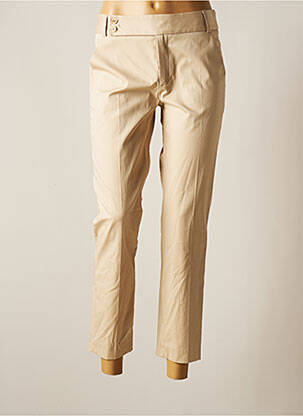 Pantalon 7/8 stretch taille normale beige GERARD DAREL femme