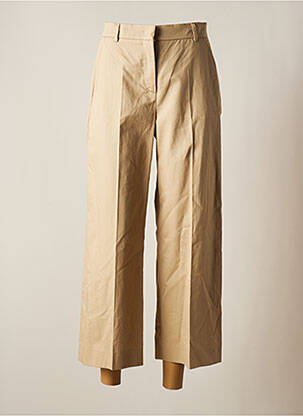 Pantalon 7/8 beige WEEKEND MAXMARA pour femme