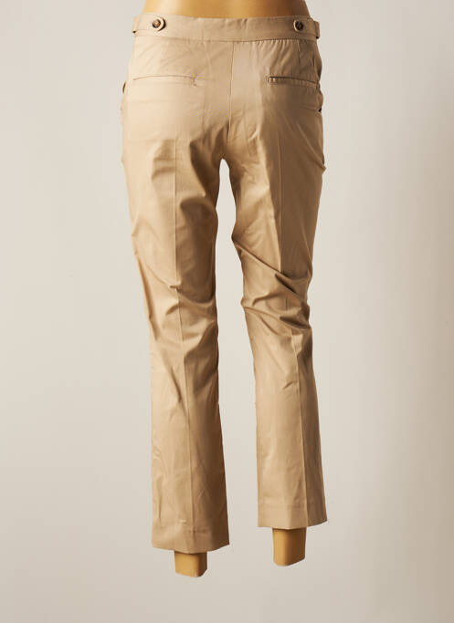 Pantalon 7/8 taille haute taille haute beige GERARD DAREL femme