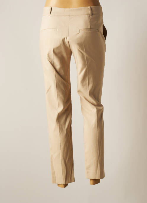 Pantalon droit stretch taille normale beige GERARD DAREL femme