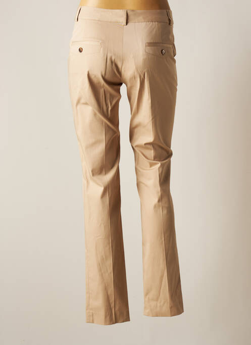Pantalon droit stretch taille normale beige GERARD DAREL femme