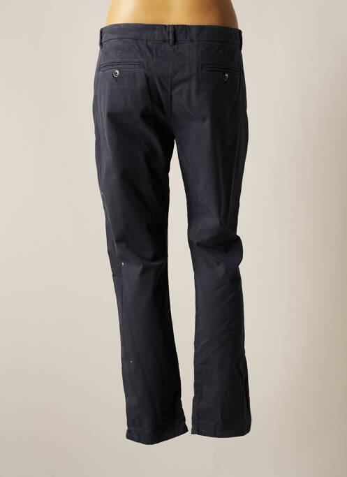 Pantalon droit bleu WEEKEND MAXMARA pour femme