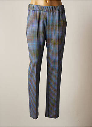 Pantalon droit stretch taille normale bleu MARELLA femme