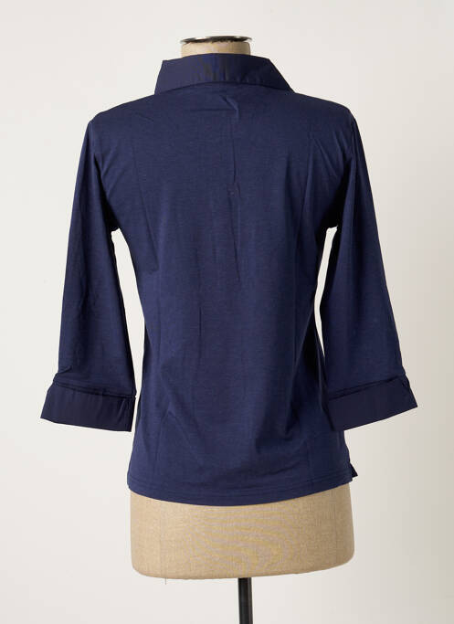 Top bleu SOIE POUR SOI pour femme