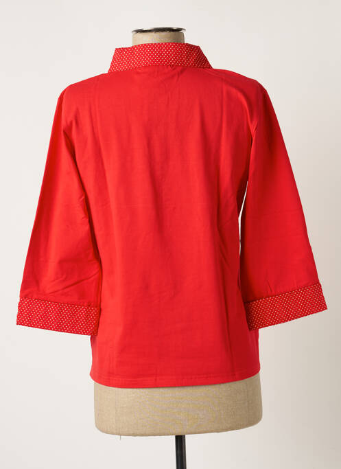 Top rouge SOIE POUR SOI pour femme