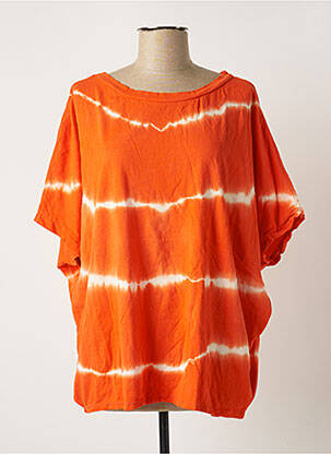 T-shirt orange MARGOT pour femme