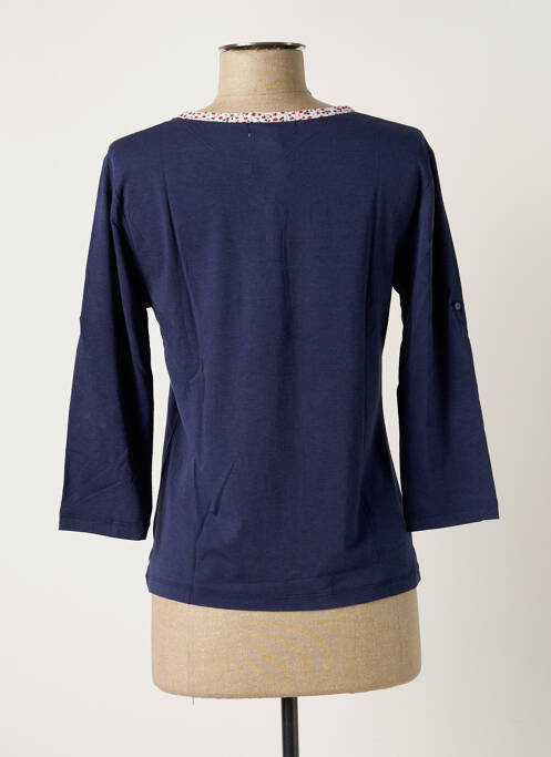 Top bleu SOIE POUR SOI pour femme