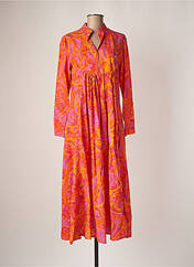 Robe longue orange MAX-VOLMARY pour femme seconde vue