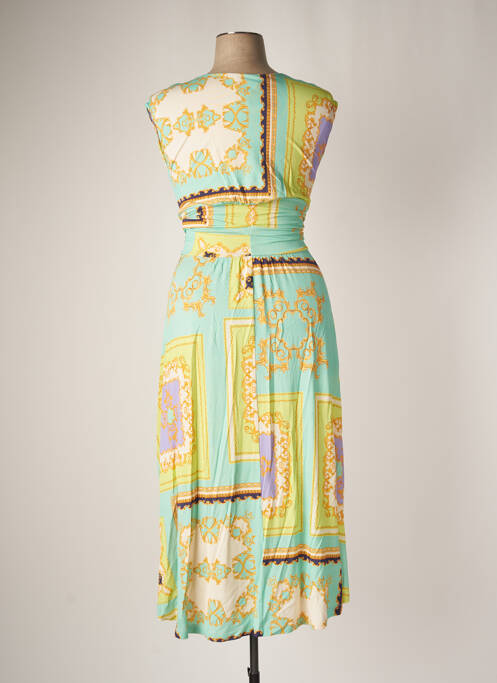 Robe longue bleu CARLA MONTANARINI pour femme