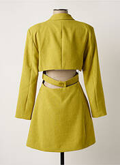 Robe mi-longue vert THE LULÙ pour femme seconde vue