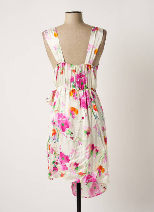 Robe mi-longue rose ANGELA DAVIS pour femme