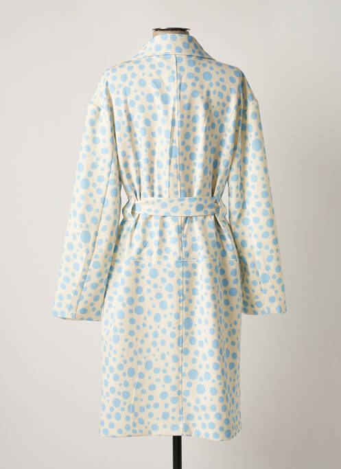 Trench bleu LUMINA pour femme