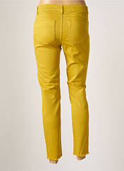 Jeans coupe slim jaune CARACTERE pour femme seconde vue