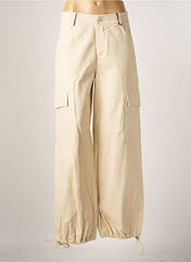 Pantalon cargo beige THE LULÙ pour femme seconde vue