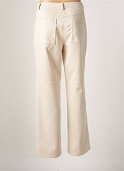 Pantalon large beige ANGELA DAVIS pour femme seconde vue