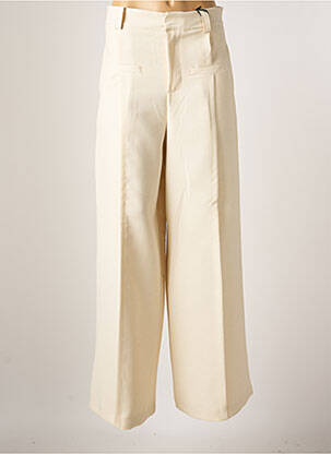 Pantalon large beige THE LULÙ pour femme