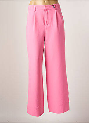 Pantalon large rose LUMINA pour femme
