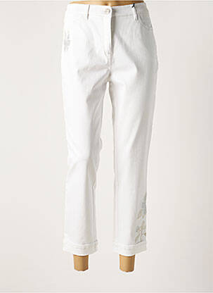 Pantalon 7/8 blanc TONI pour femme