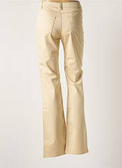 Pantalon droit beige DISMERO pour femme seconde vue