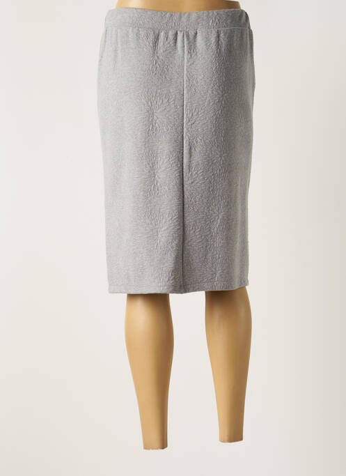 Jupe mi-longue gris UNICA pour femme